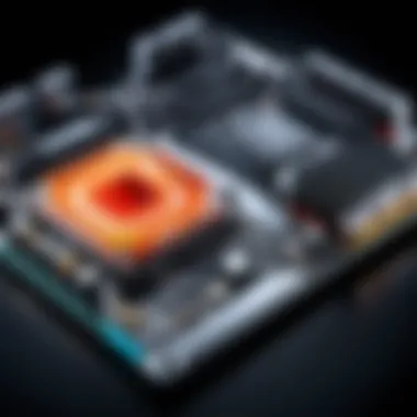 Diagram of thermal management system in Acer Nitro