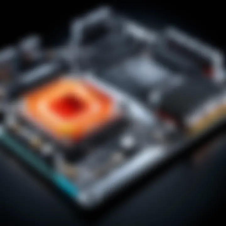 Diagram of thermal management system in Acer Nitro