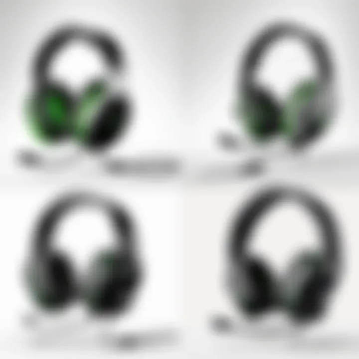 A comparison chart of different Xbox One gaming headsets