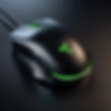 Razer gaming mouse showcasing precision and design