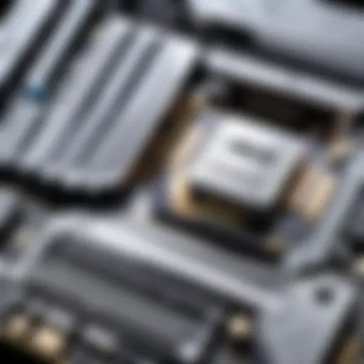 High-performance Asus motherboard layout