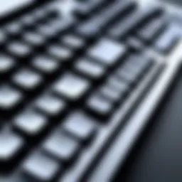 Ergonomic gaming keyboard for Mac