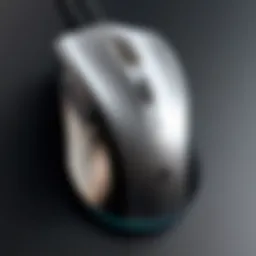 An ergonomic left-handed mouse designed for comfort