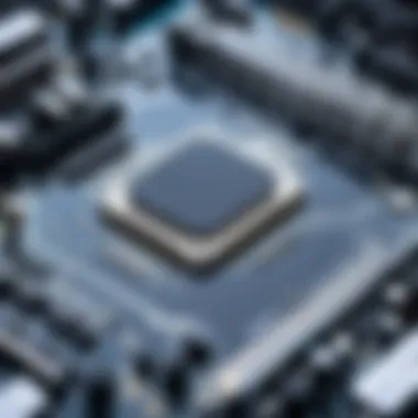 Motherboard showcasing robust connectivity options