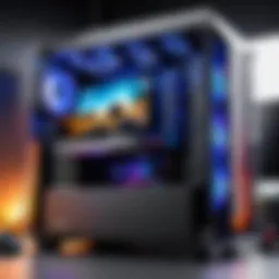 Top gaming PC setup showcasing powerful components