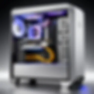 Powerful gaming PC with advanced cooling system