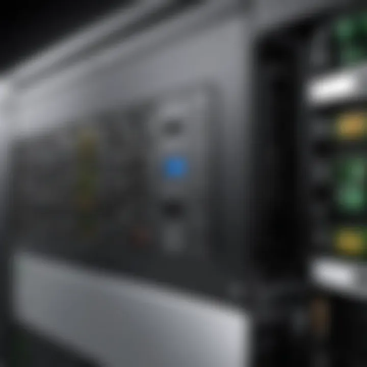 Rack-mounted UPS solution for data centers