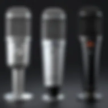 Comparison of various microphone types for voice over