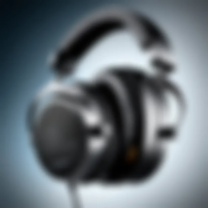 User enjoying immersive audio experience with beyerdynamic dt pro x headphones