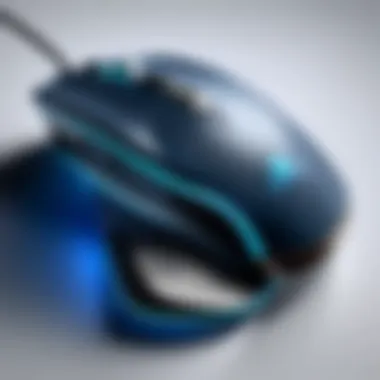 Blue Finger Gaming Mouse - Ergonomic Excellence