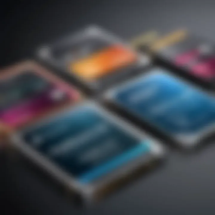 Comparison chart of different SSD types