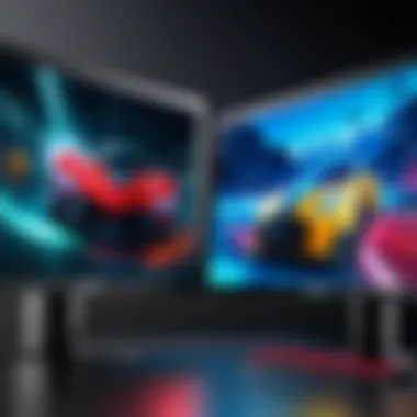 Comparative analysis of different ASUS gaming monitor models