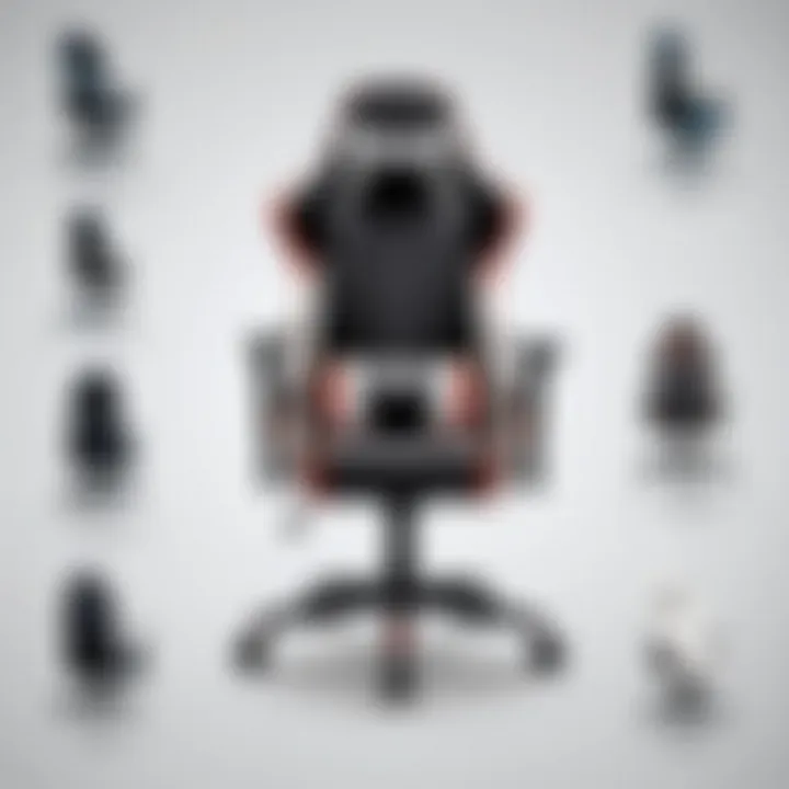 Comparison chart of popular gaming chair brands