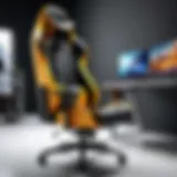 Ergonomic design features of a gaming chair