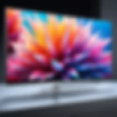 Crystal Clear Resolution Showcase on TV Screen