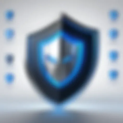 Cybersecurity Shield Icons