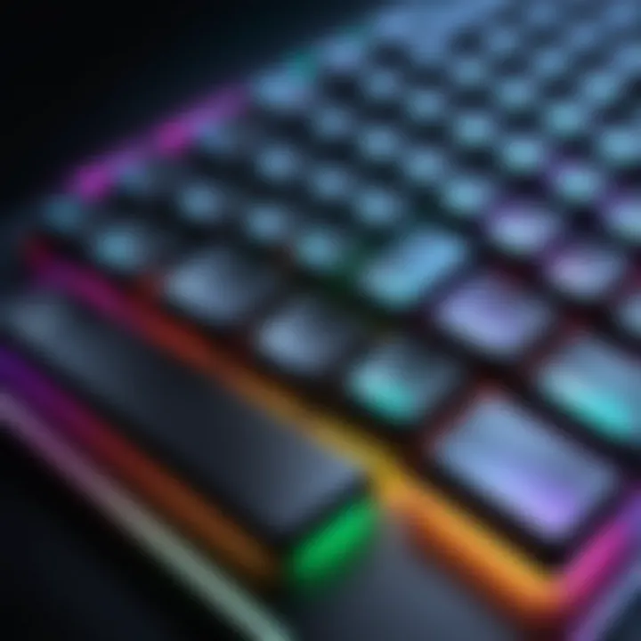 Customizable RGB Lighting Gaming Keyboard