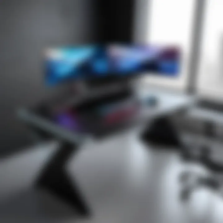 Ergonomic Gaming Desk Features