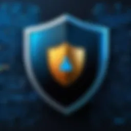 Cybersecurity Shield icon
