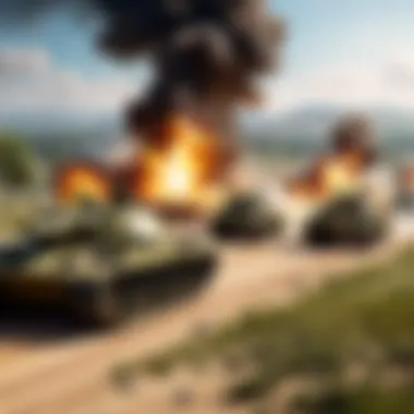 Evolution of Tank Warfare Simulations