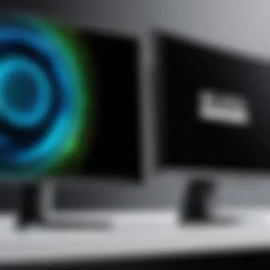 Comparison of visuals between standard and 120Hz curved monitors