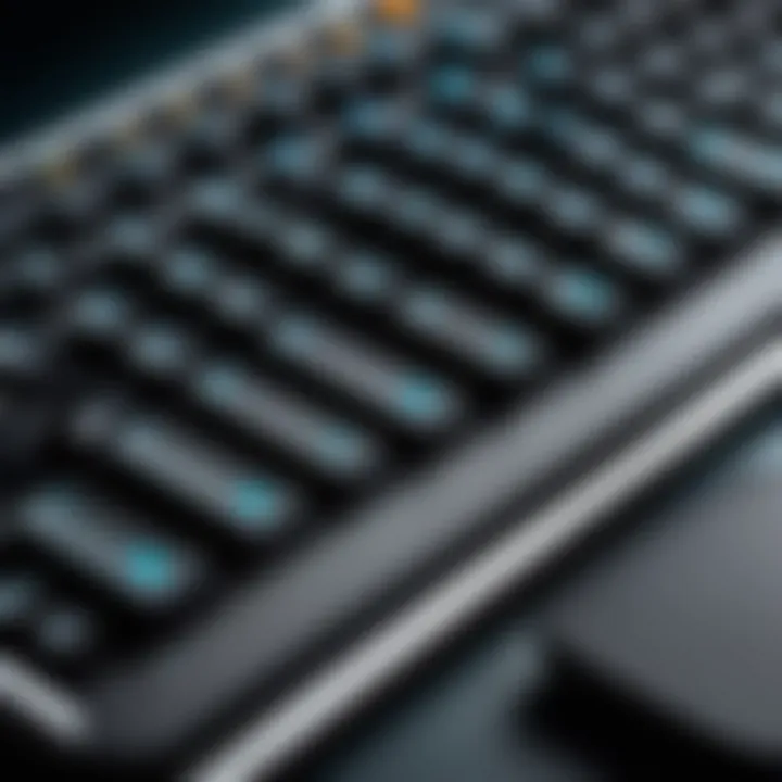 Wireless Logitech Gaming Keyboard with Precision Controls