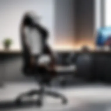 Comfortable office gaming chair for extended use