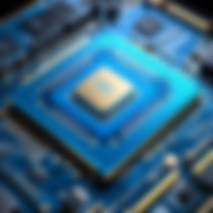 Benchmark results showcasing Intel laptop processor speed