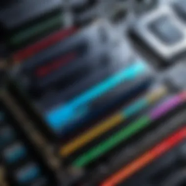 Performance Metrics for 8GB RAM Gaming Comparison chart illustrating performance metrics of gaming with 8GB RAM