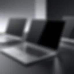 Sleek design showcasing a large screen lightweight laptop