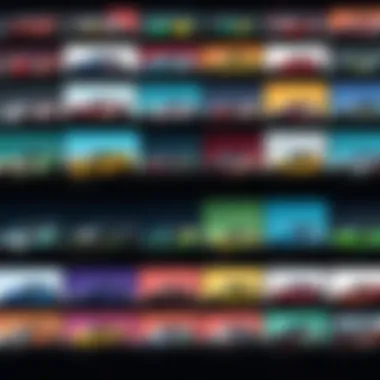 Diverse Racing Genres Diverse gaming genres showcasing various racing styles