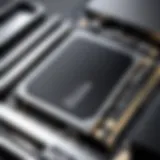 A high-performance SSD showcasing its sleek design and technology.