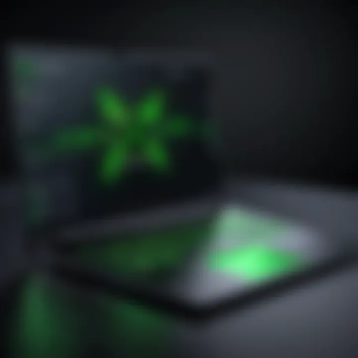 User feedback and ratings for budget Razer laptops displayed on a digital screen