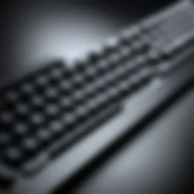 Sleek Design of a Slim Wireless Keyboard