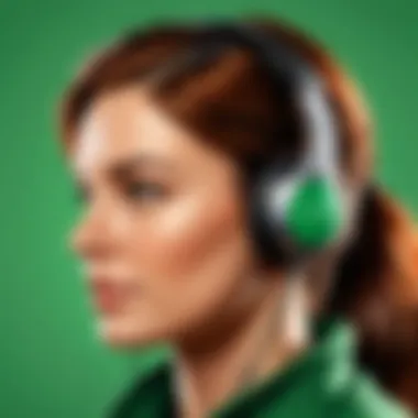 Infographic depicting common issues and maintenance tips for the Xbox One earpiece