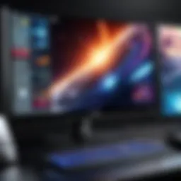 Exploring the Highest Hz 1440p Monitors in the Gaming Sphere Introduction