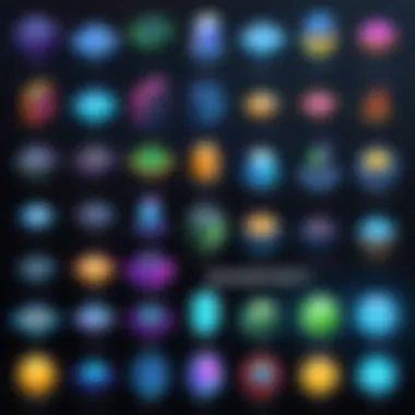 An infographic showcasing various types of gaming programs.
