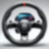 Innovative VR steering wheel technology enhancing gaming experience