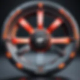 Fantech Gaming Wheel showcasing advanced design