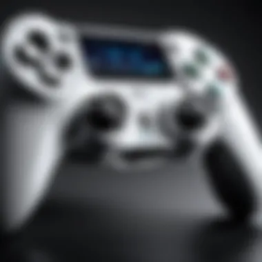 Modern gaming controller with advanced technology features