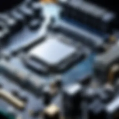 High-performance gaming motherboard circuitry