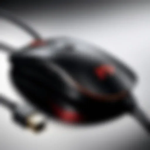 Sleek design of the HyperX Pulsefire