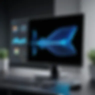 Ergonomic Monitor Setup An ergonomic monitor setup with adjustable features for comfort