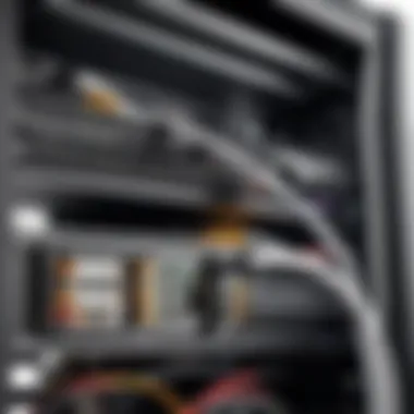 Streamlined Cable Organization Innovative cable management solutions for compact gaming setups