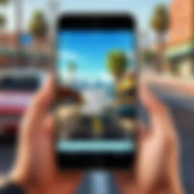 Revolutionary Interface Design for Mobile GTA V Innovative mobile interface for GTA V