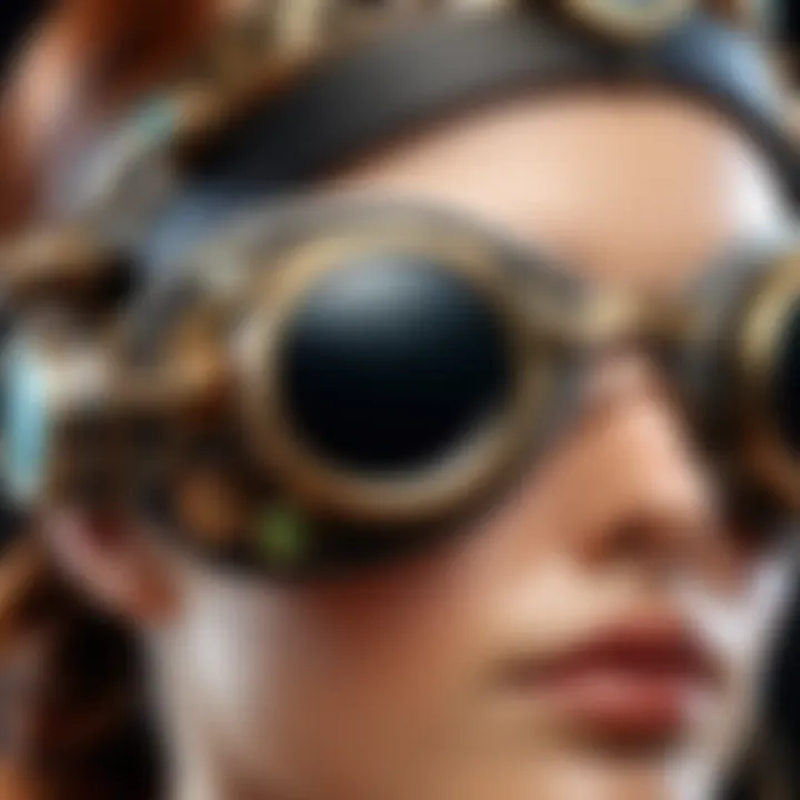 Intricate Steampunk Goggles