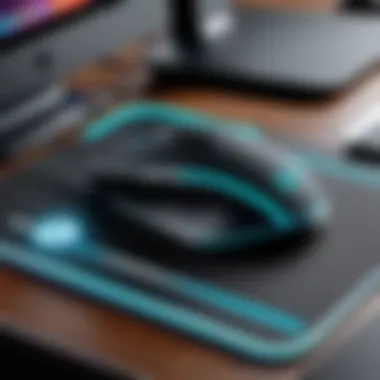 Logitech RGB Mouse Pad Precision Tracking