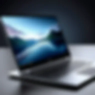 Cutting-Edge Laptop Design Modern laptop with sleek design