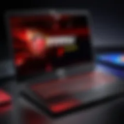 MSI laptop showcasing advanced display technology