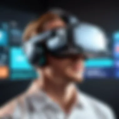 Diverse VR Software Applications Showcasing diverse VR software applications